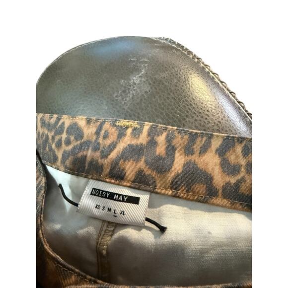 Noisy May Leopard Pants. Size XL. NWOT - Picture 4 of 4